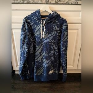 Mens Life is Good chic trendy hoodie large